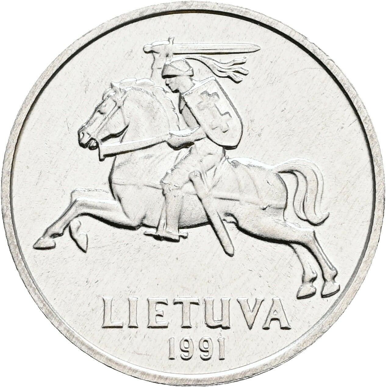 2 Centai 1991 – Rückseite
