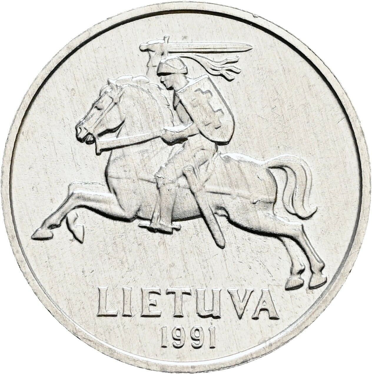 2 Centai 1991 – Rückseite