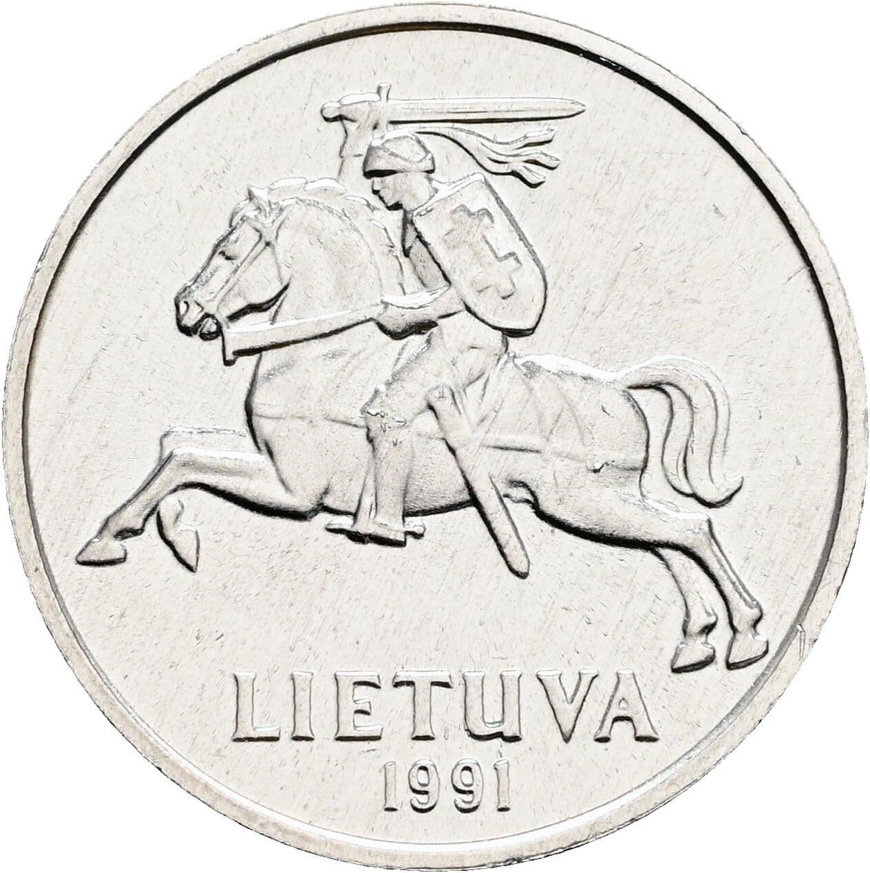 2 Centai 1991 – Rückseite