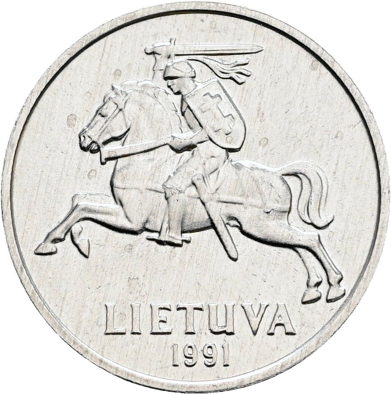 2 Centai 1991 – Rückseite