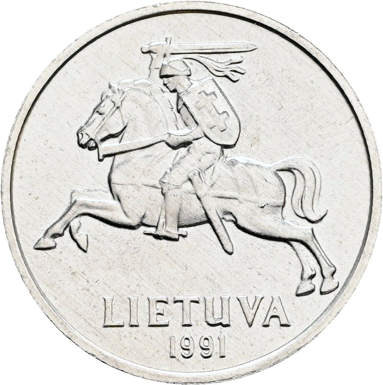 2 Centai 1991 – Rückseite