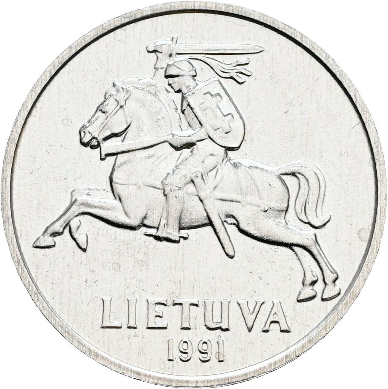 2 Centai 1991 – Rückseite