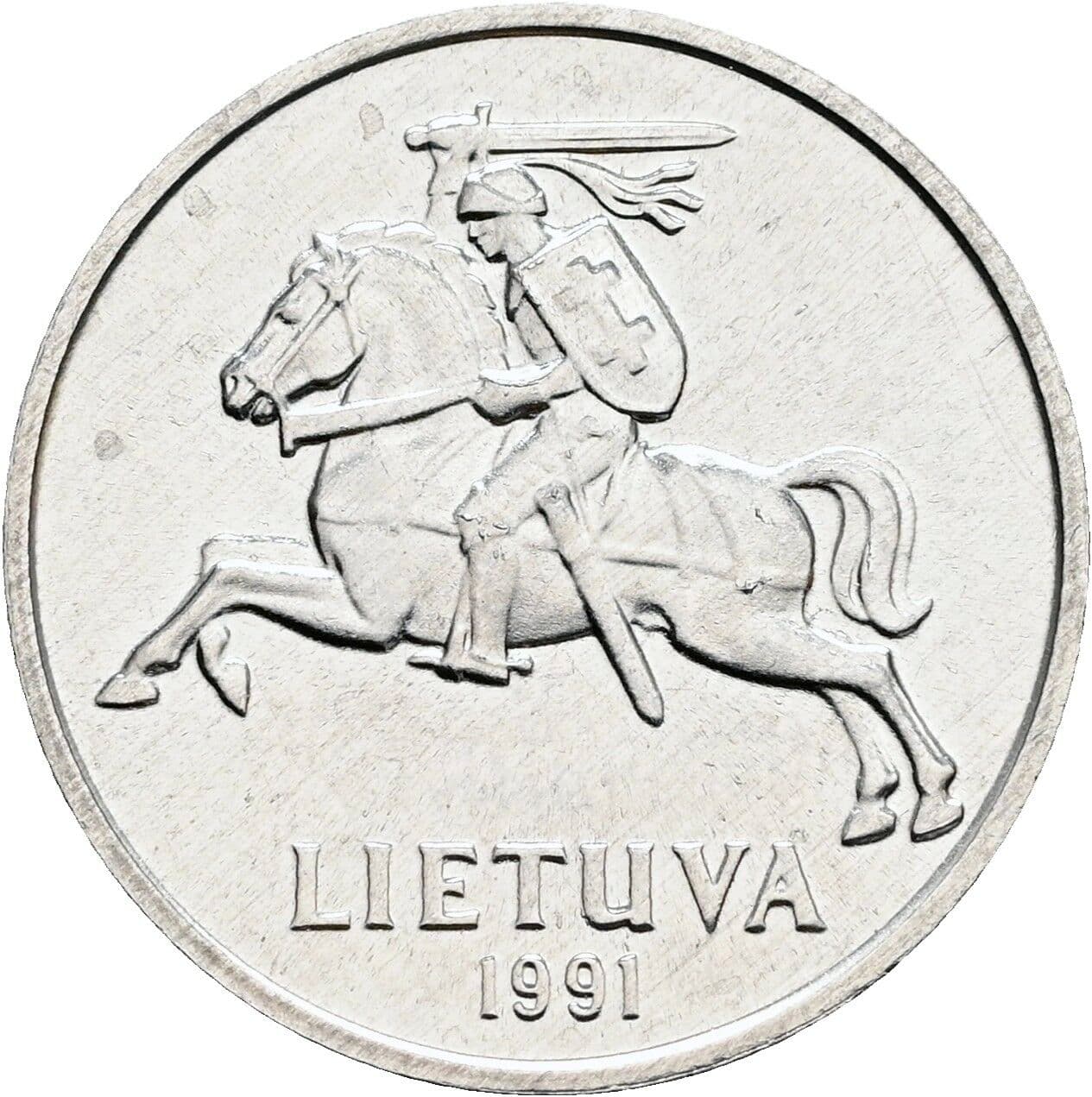2 Centai 1991 – Rückseite