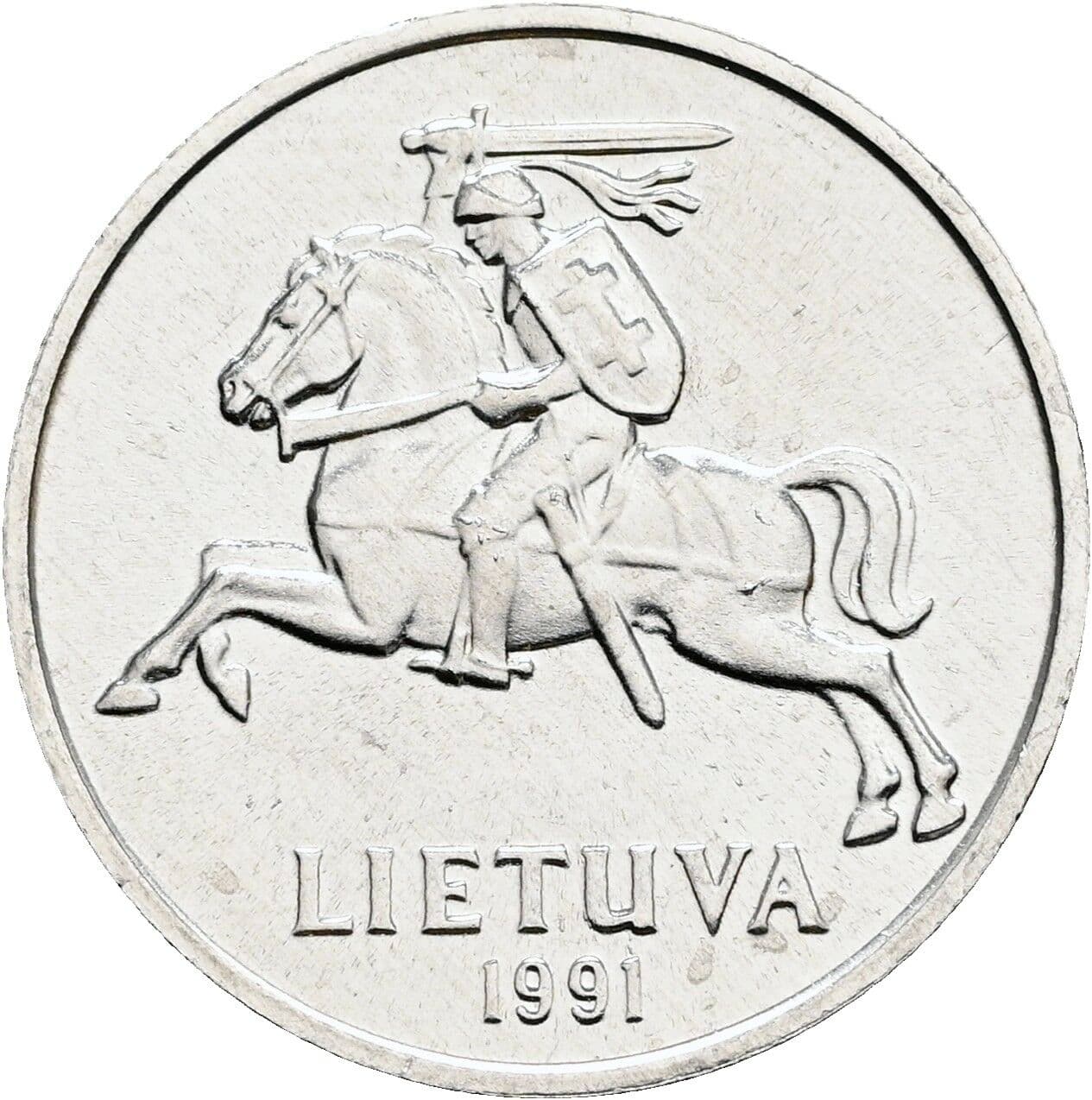 2 Centai 1991 – Rückseite