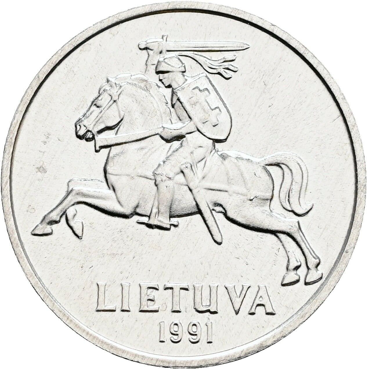 2 Centai 1991 – Rückseite