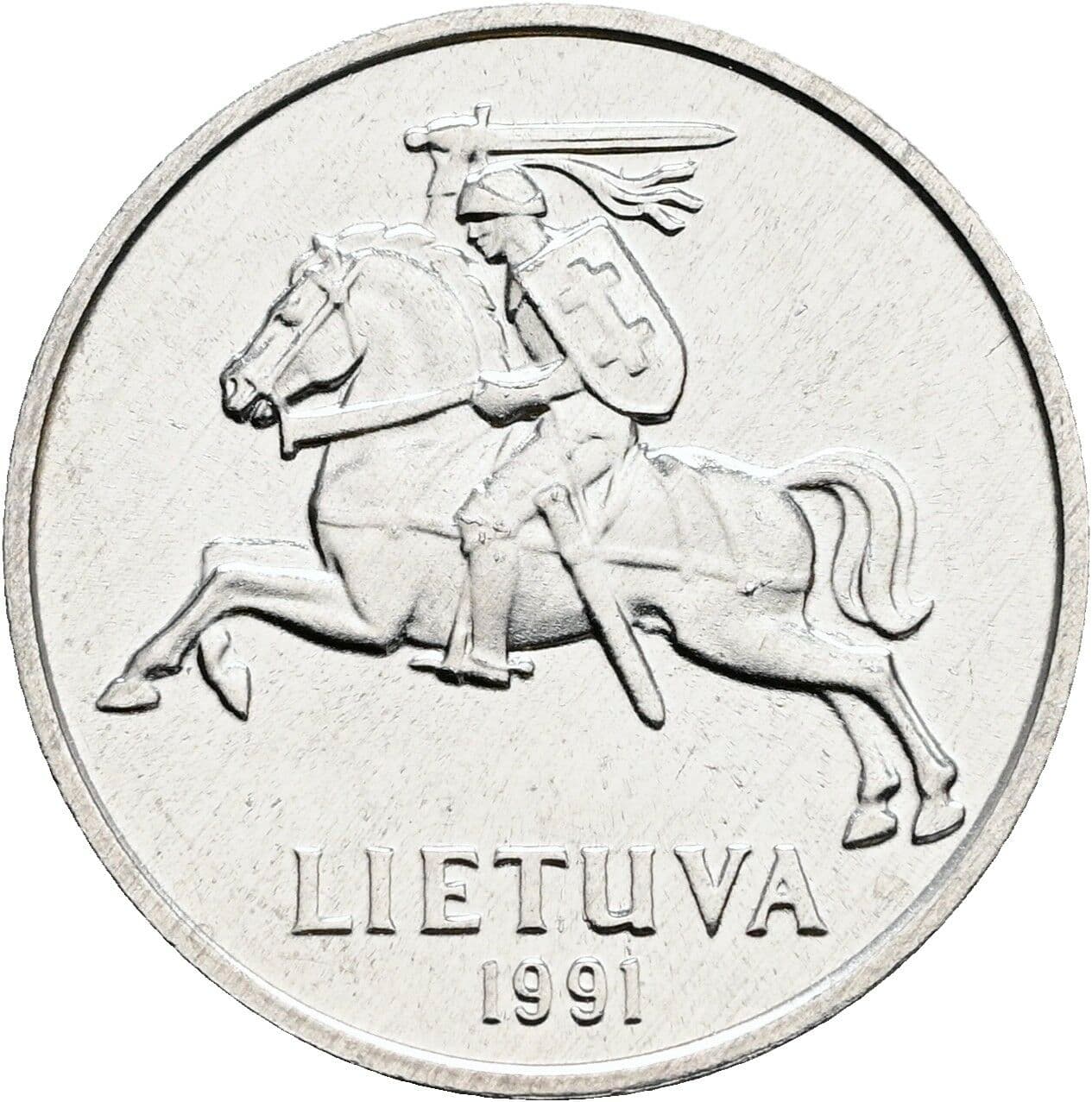 2 Centai 1991 – Rückseite