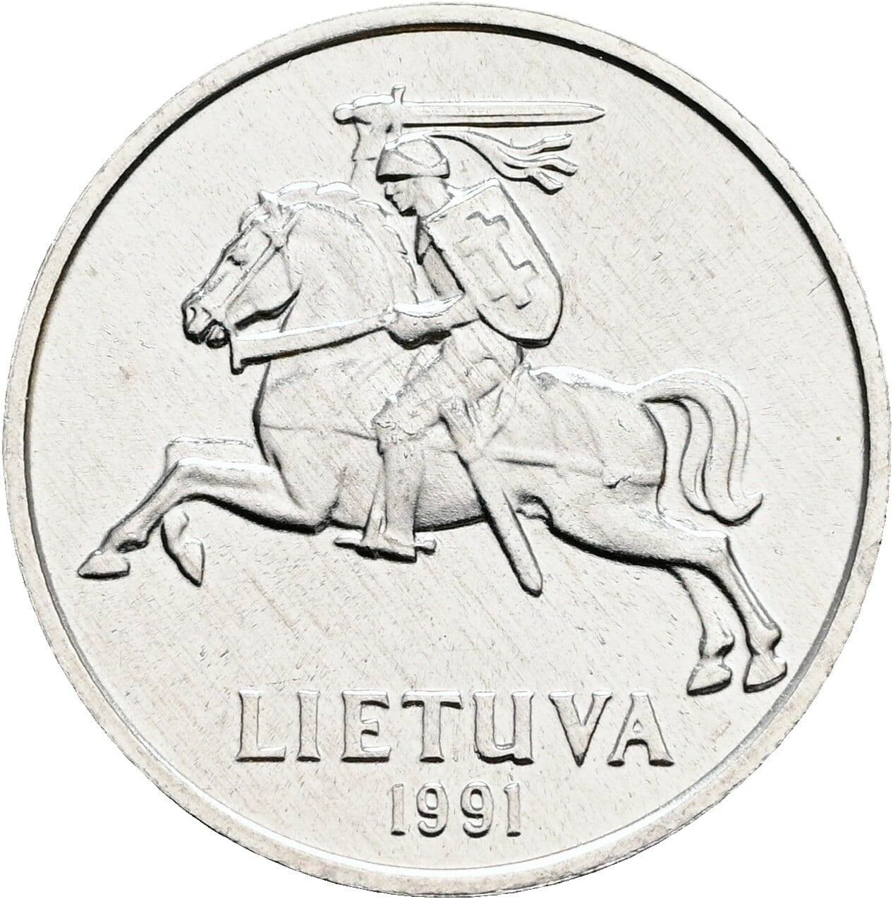 2 Centai 1991 – Rückseite