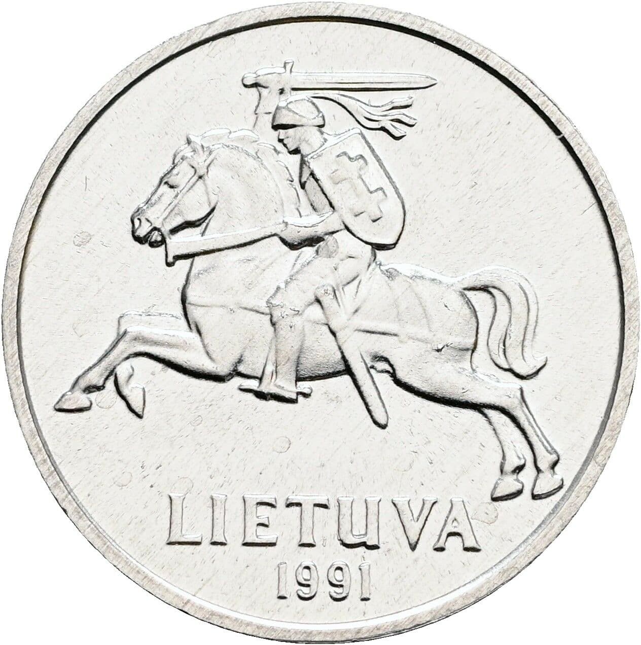 2 Centai 1991 – Rückseite