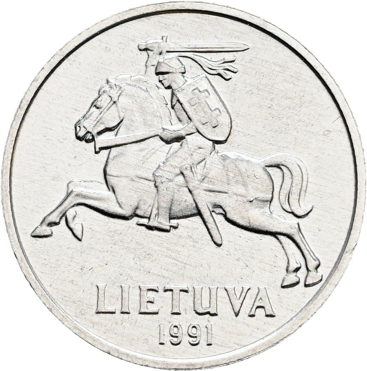 2 Centai 1991 – Rückseite