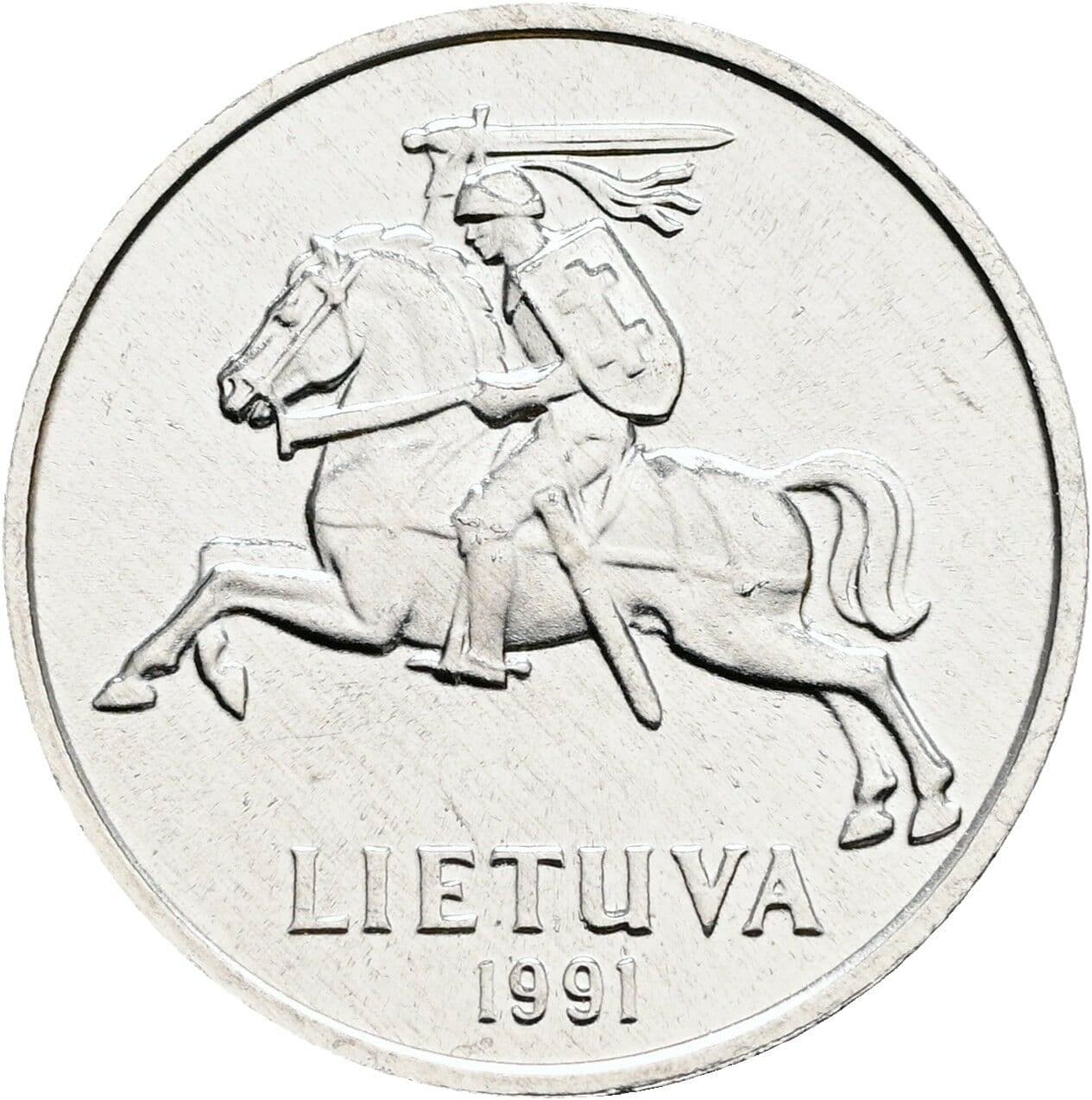 2 Centai 1991 – Rückseite