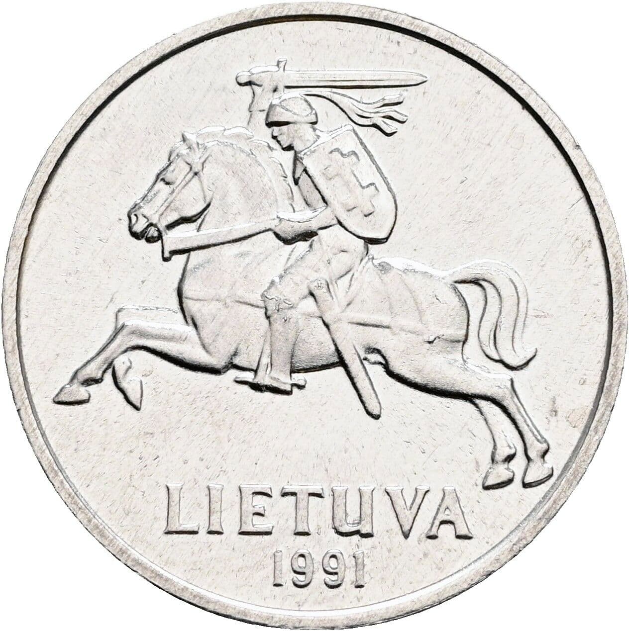 2 Centai 1991 – Rückseite