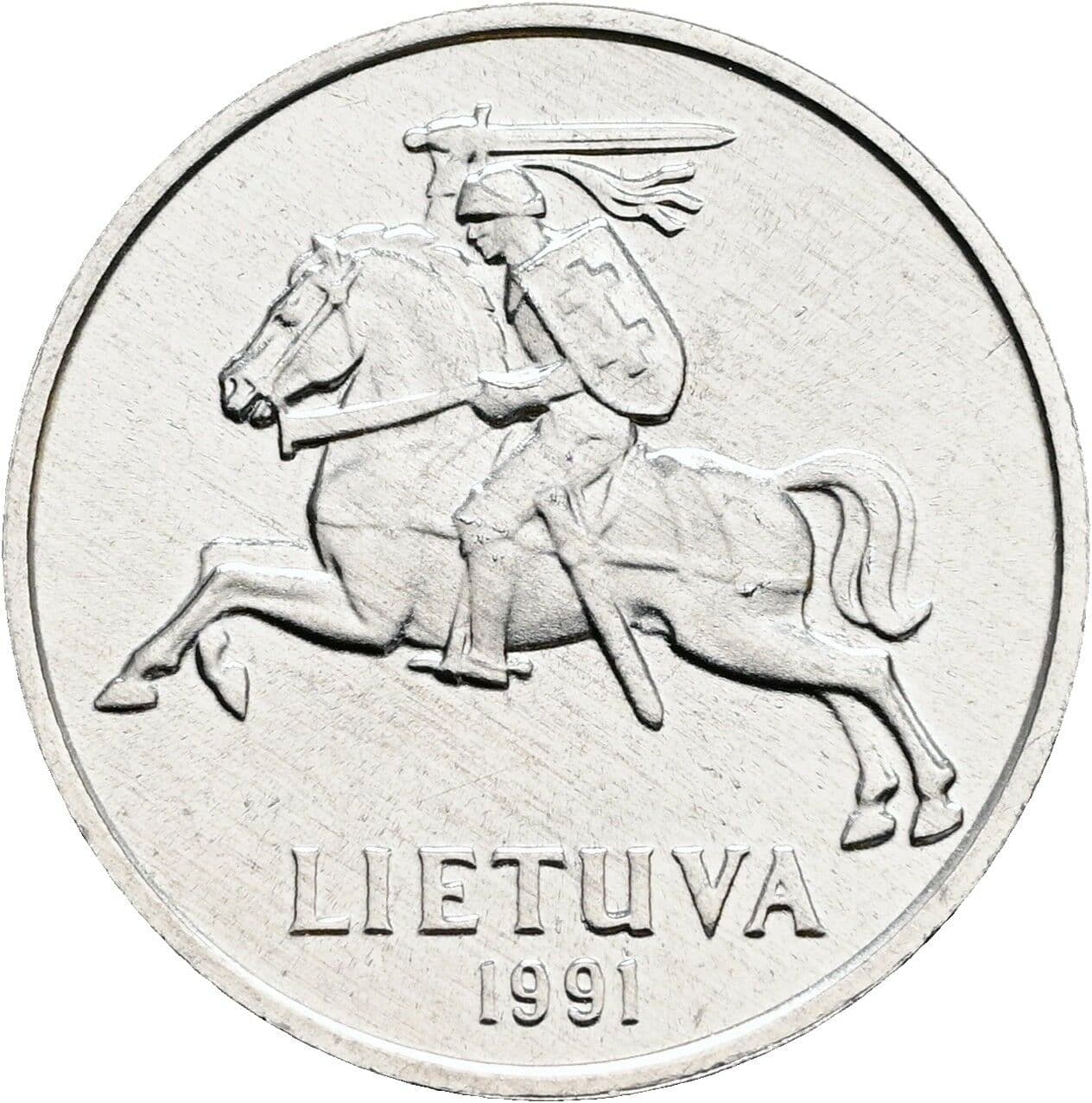 2 Centai 1991 – Rückseite