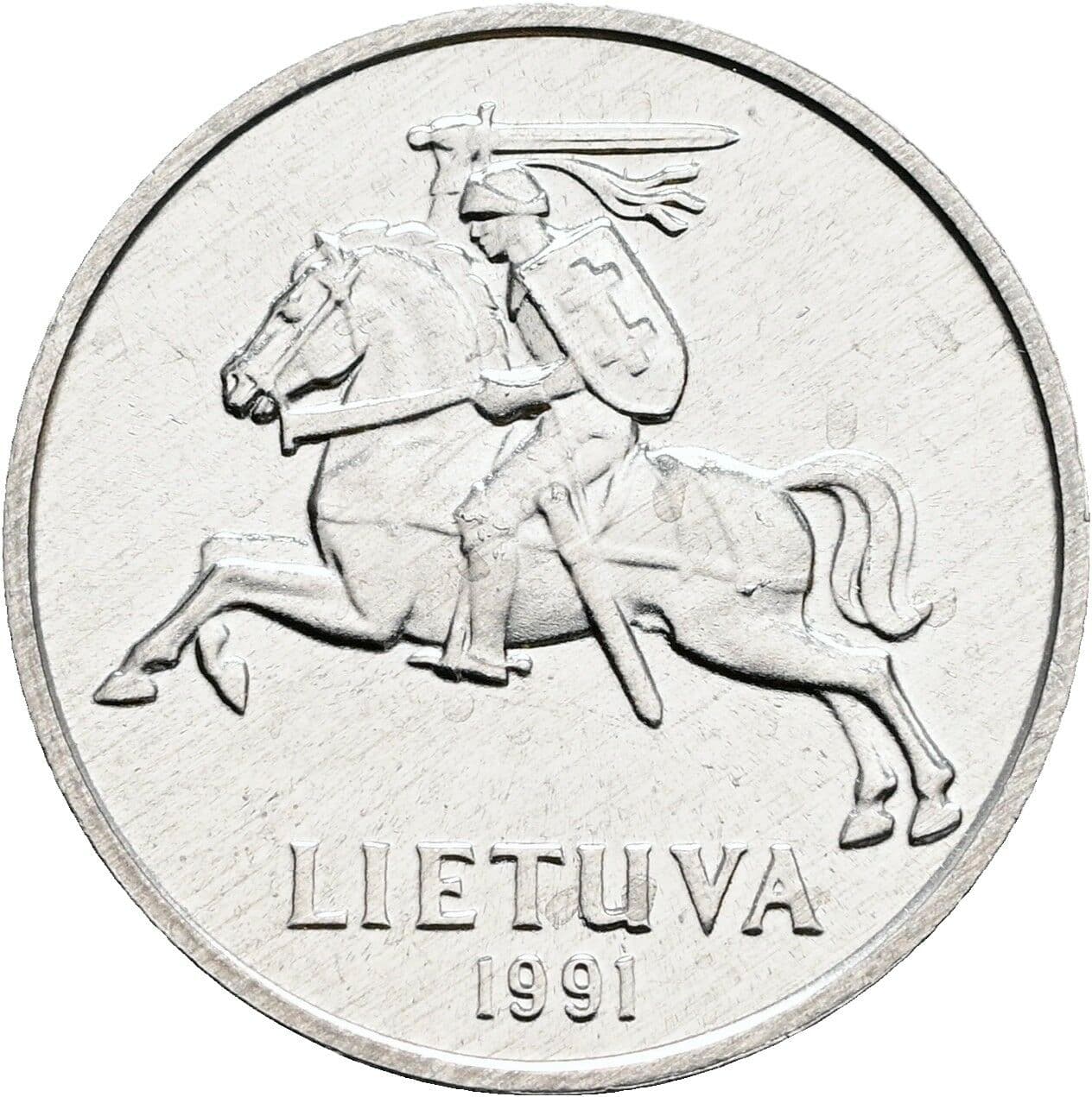 2 Centai 1991 – Rückseite
