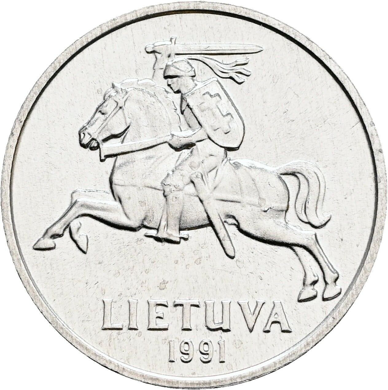2 Centai 1991 – Rückseite