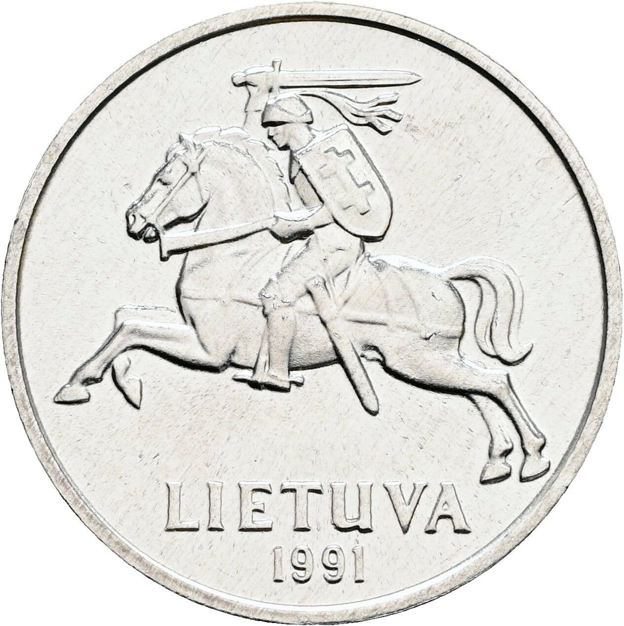 2 Centai 1991 – Rückseite