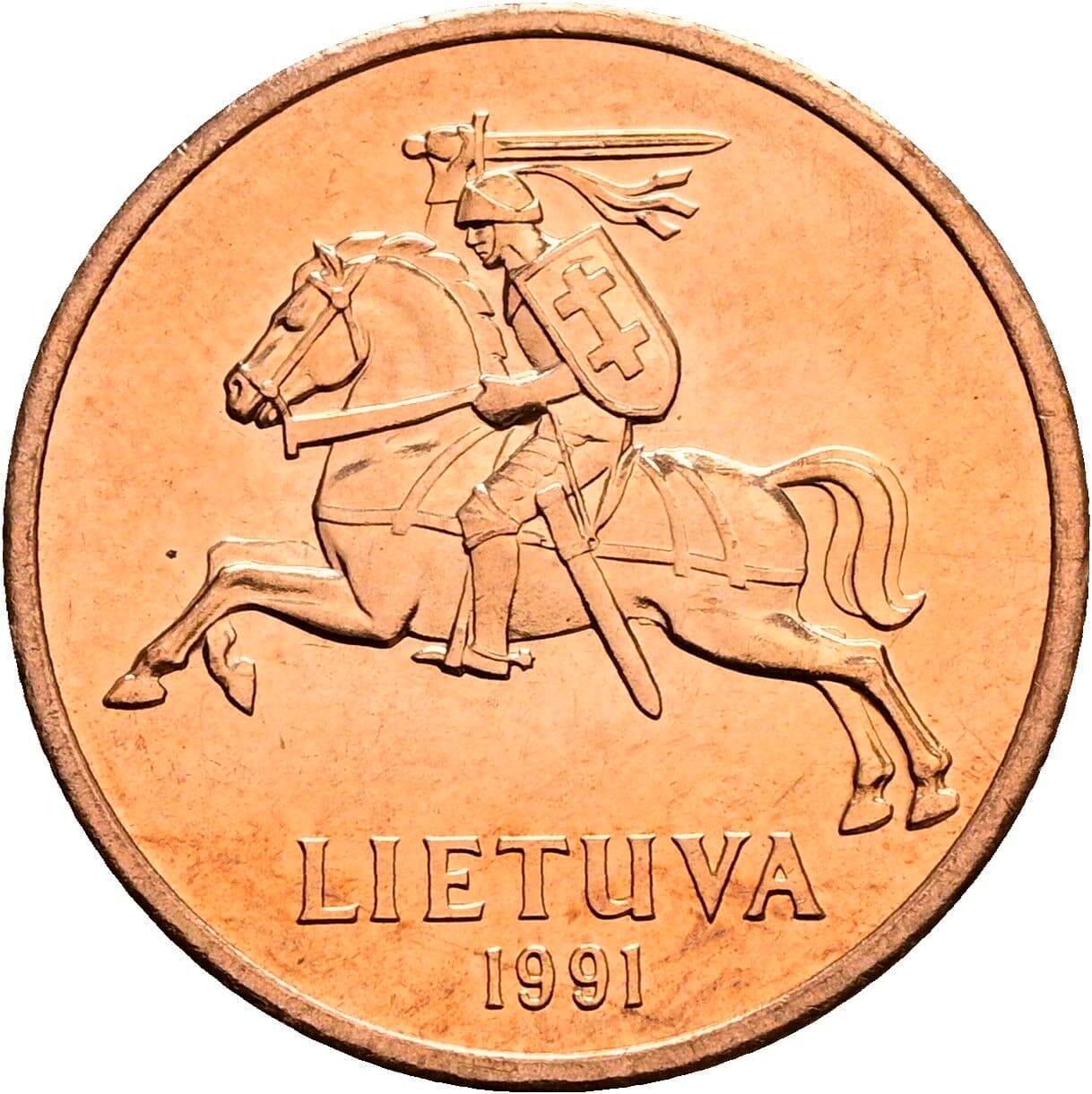50 Centu 1991 – Rückseite