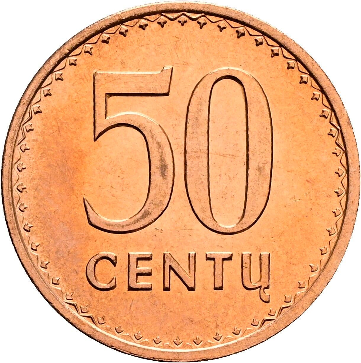 50 Centu 1991 – Vorderseite