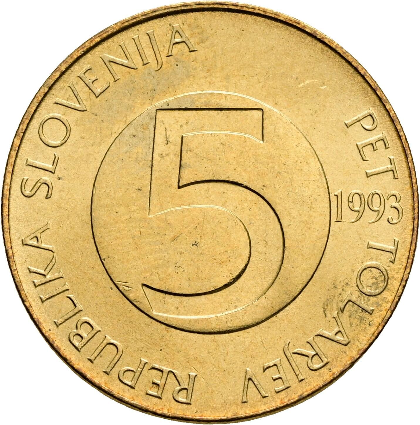 5 Tolarjev