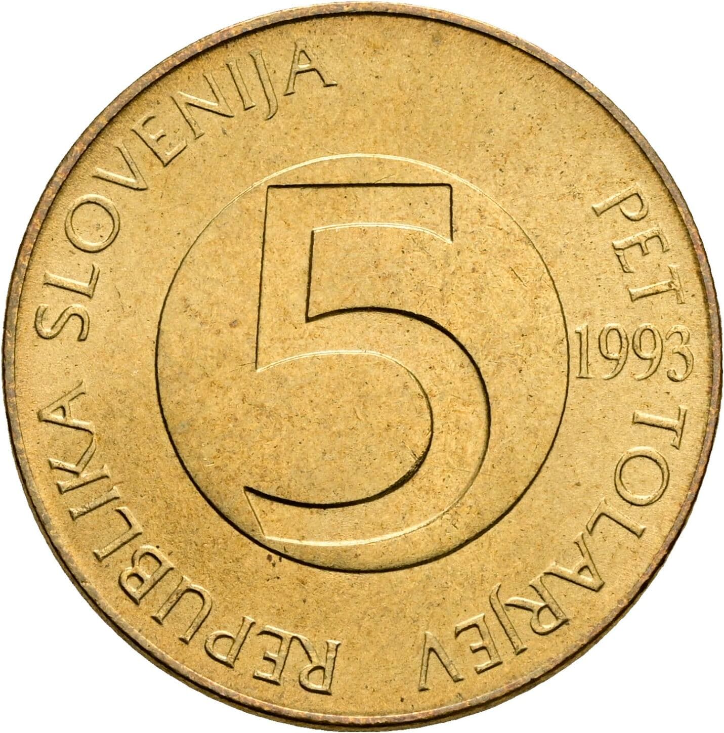 5 Tolarjev