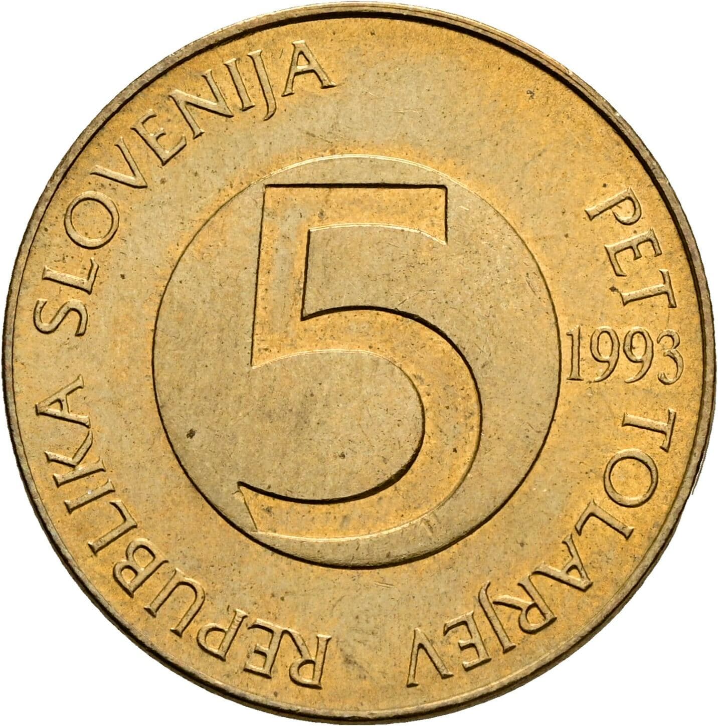 5 Tolarjev