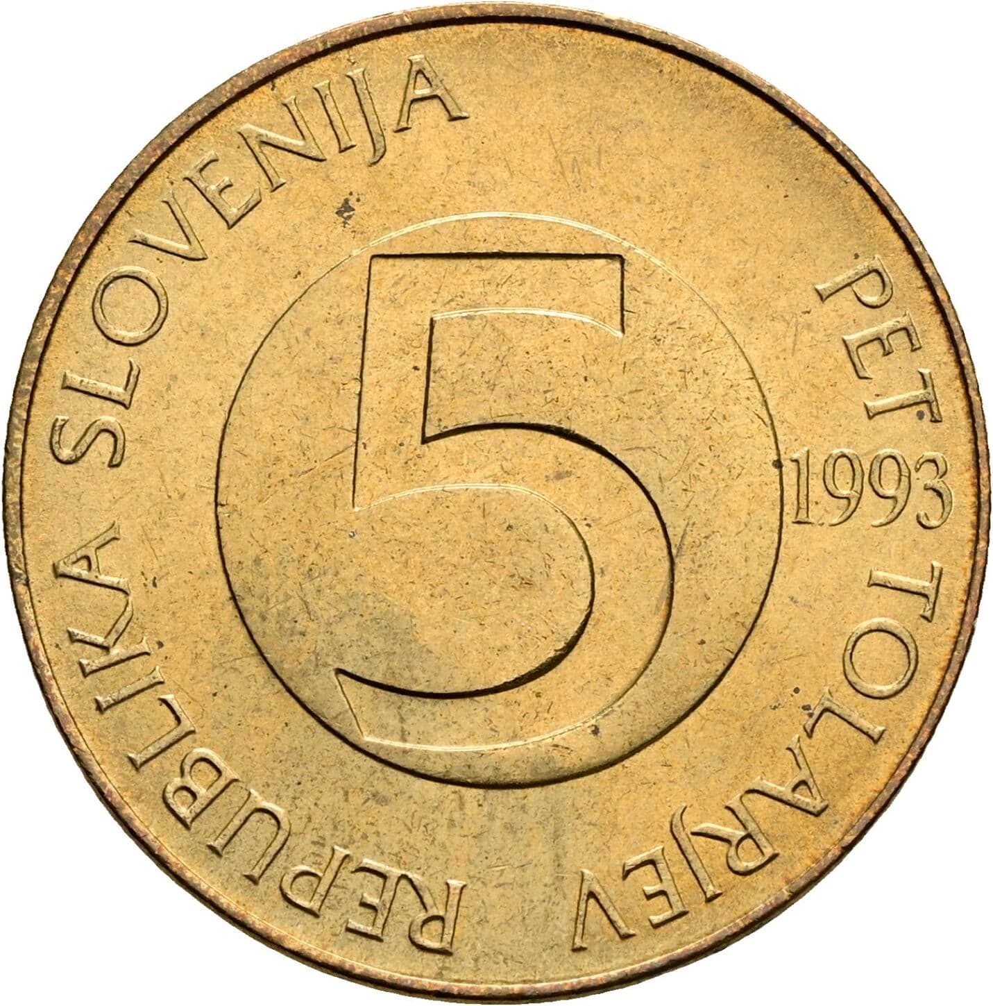 5 Tolarjev