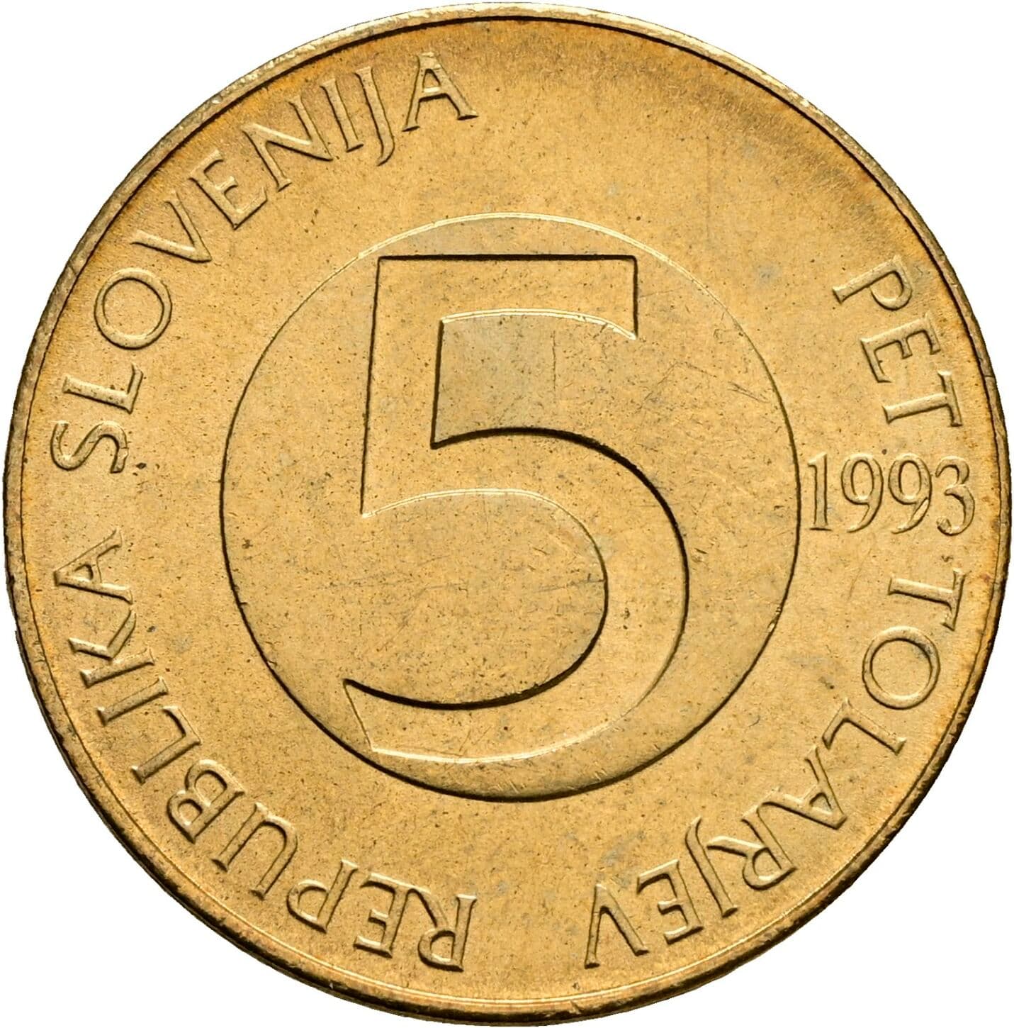 5 Tolarjev