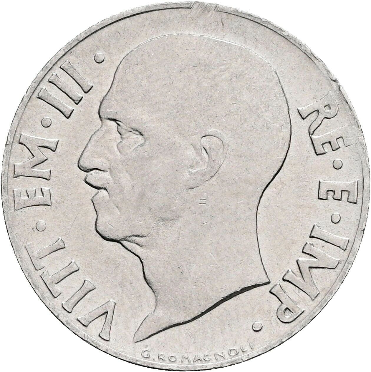 20 Centesimi Vittorio Emanuele III. 1900-1946 1940 – Rückseite