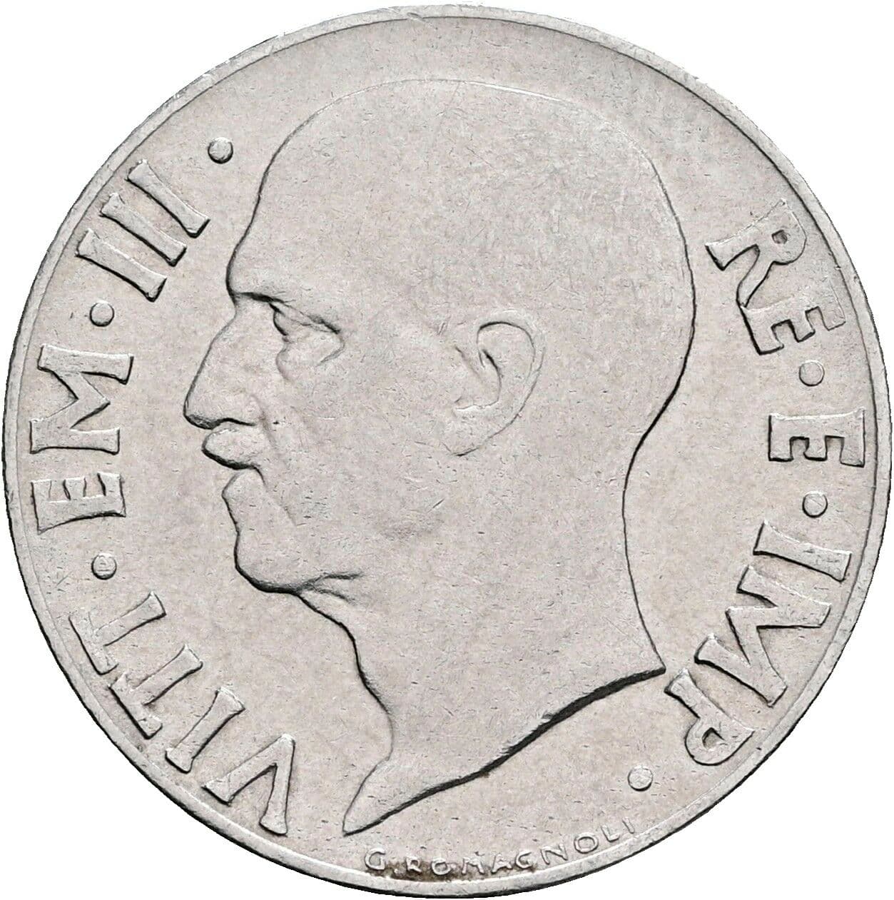 20 Centesimi Vittorio Emanuele III. 1900-1946 1941 – Rückseite