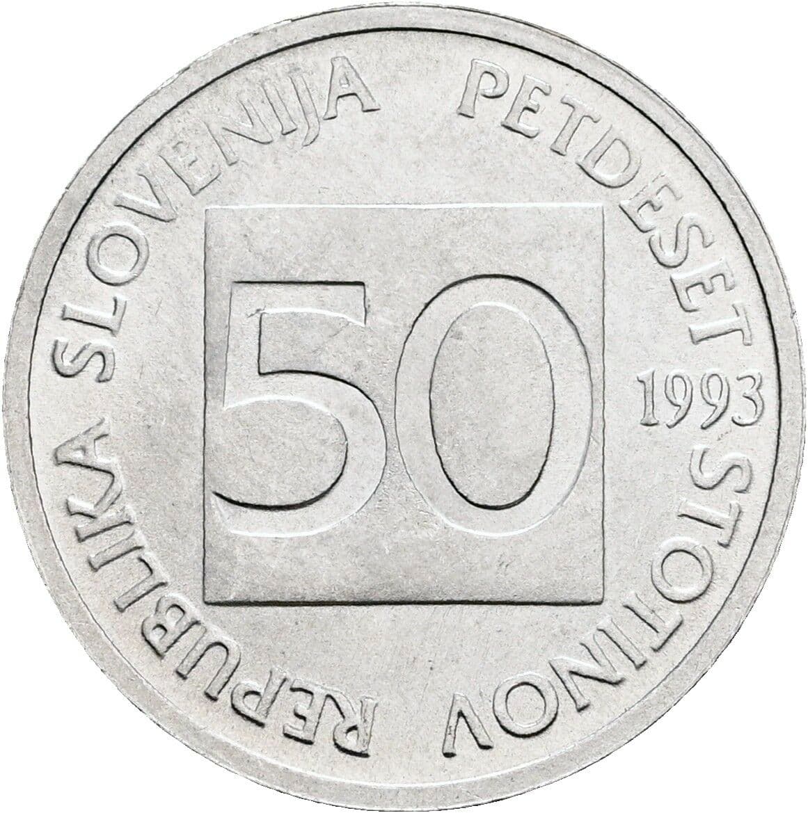 50 Stotinov 1993 – Vorderseite
