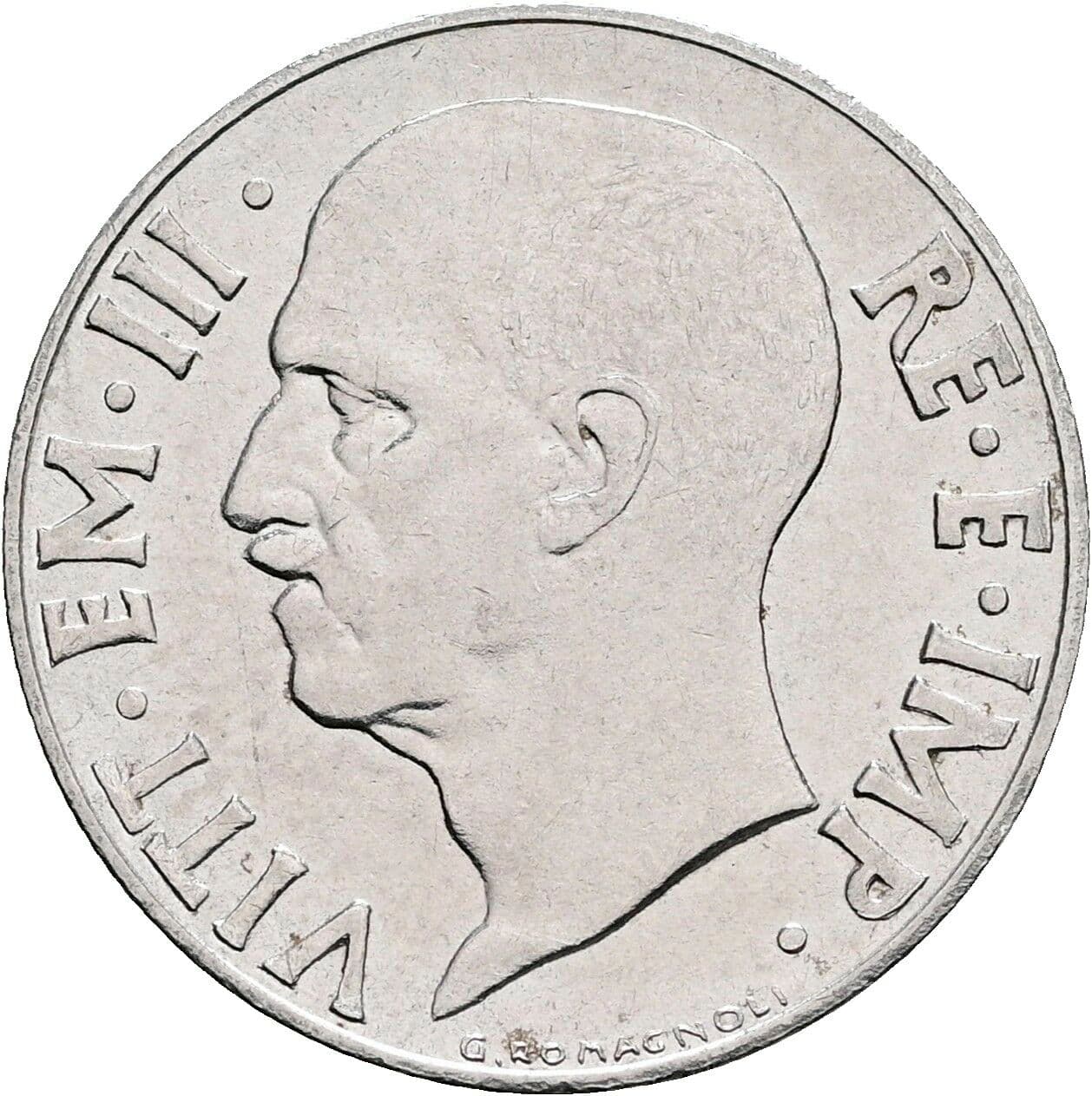 20 Centesimi Vittorio Emanuele III. 1900-1946 1940 – Rückseite