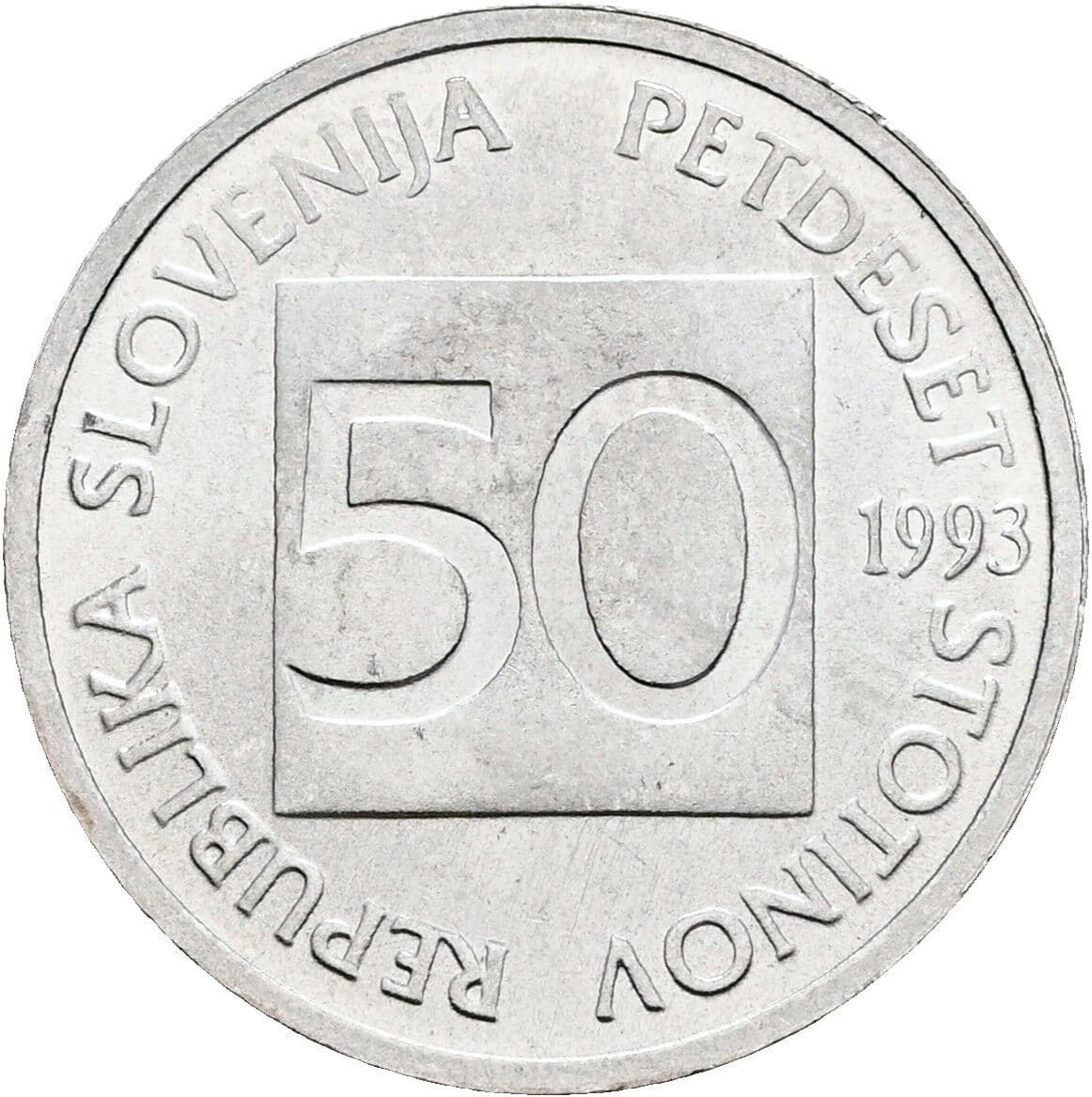 50 Stotinov 1993 – Vorderseite