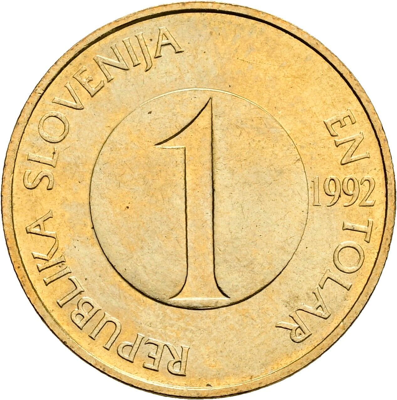 1 Tolar 1992 – Vorderseite