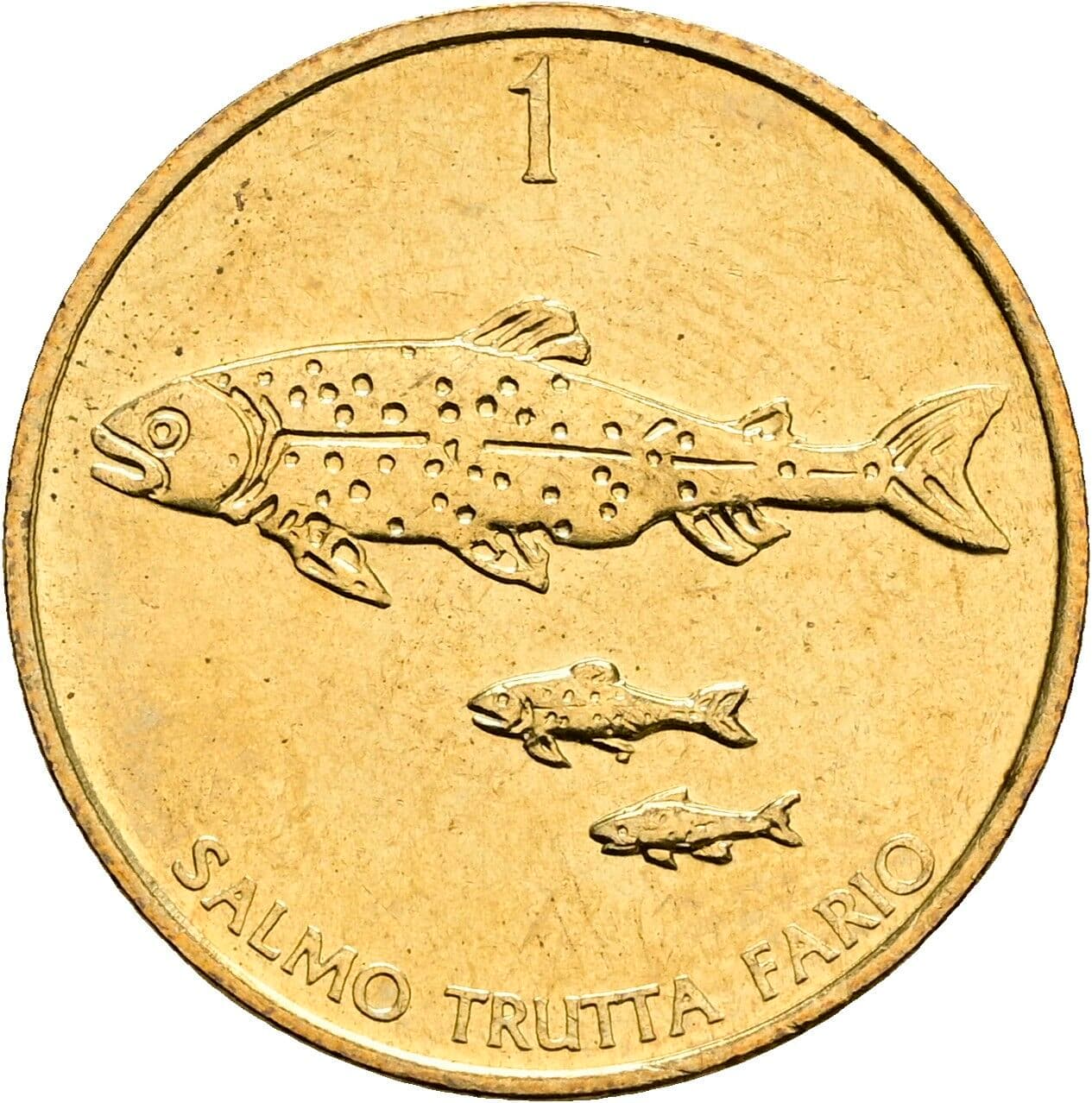 1 Tolar 1992 – Rückseite