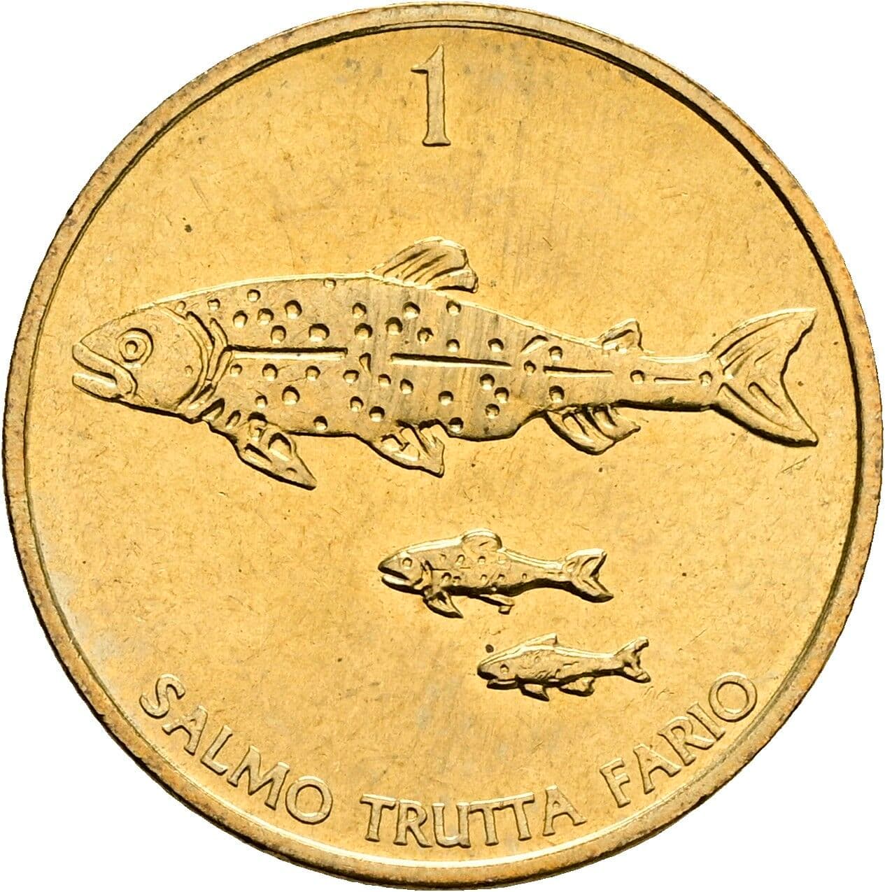 1 Tolar 1992 – Rückseite