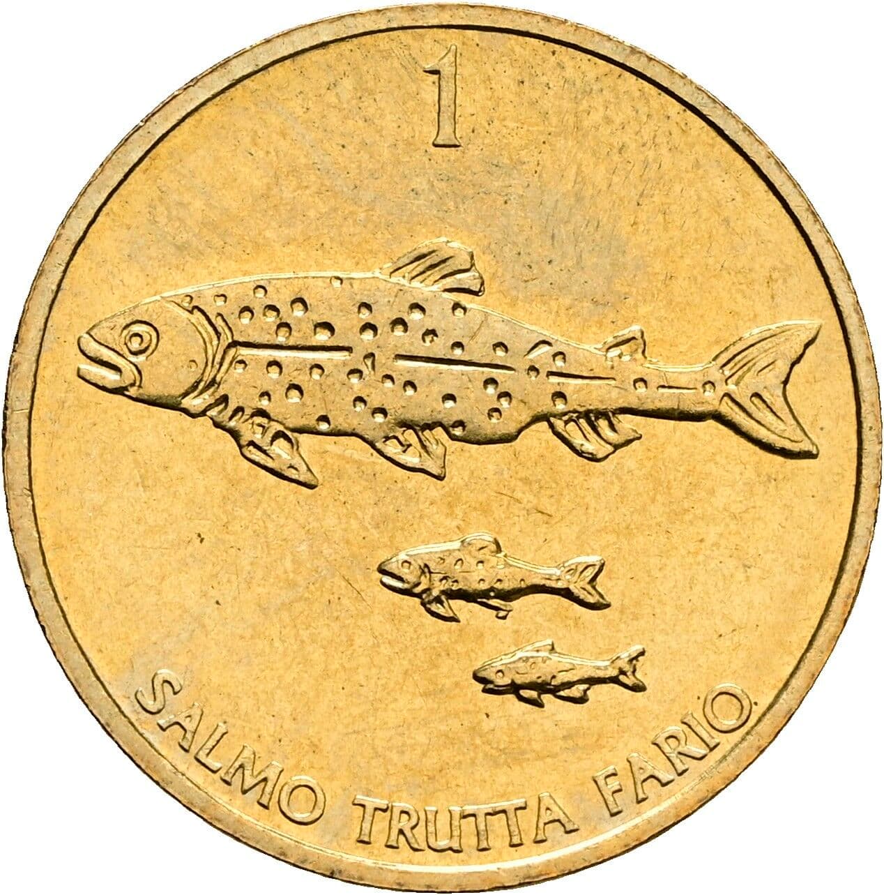 1 Tolar 1992 – Rückseite