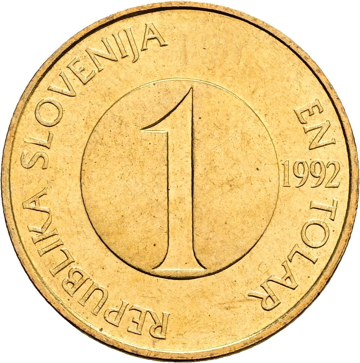 1 Tolar 1992 – Vorderseite