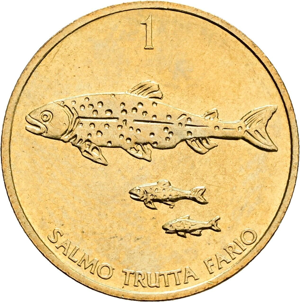1 Tolar 1992 – Rückseite