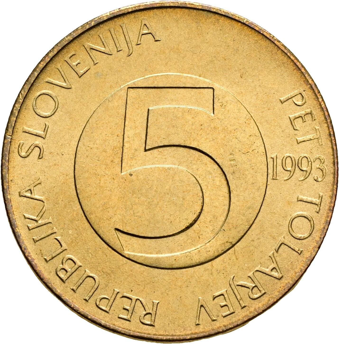 5 Tolarjev