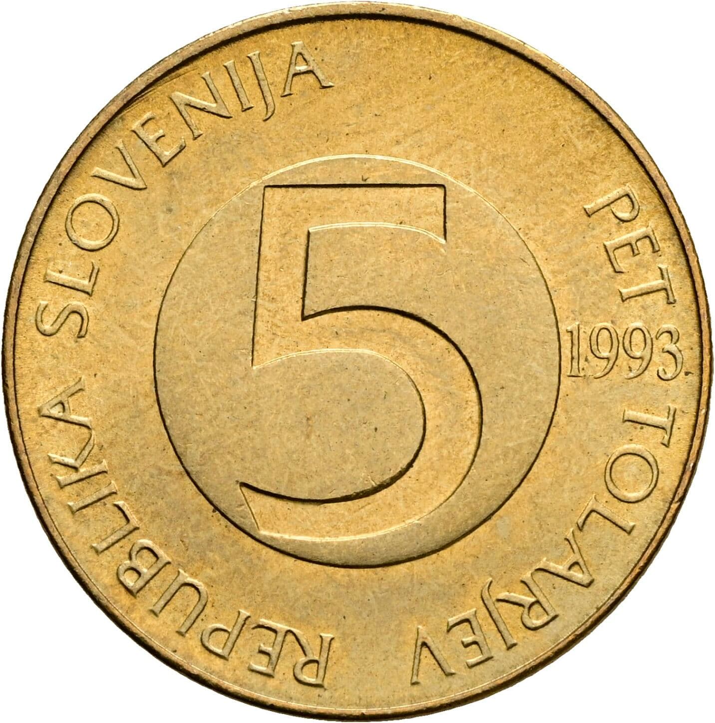 5 Tolarjev