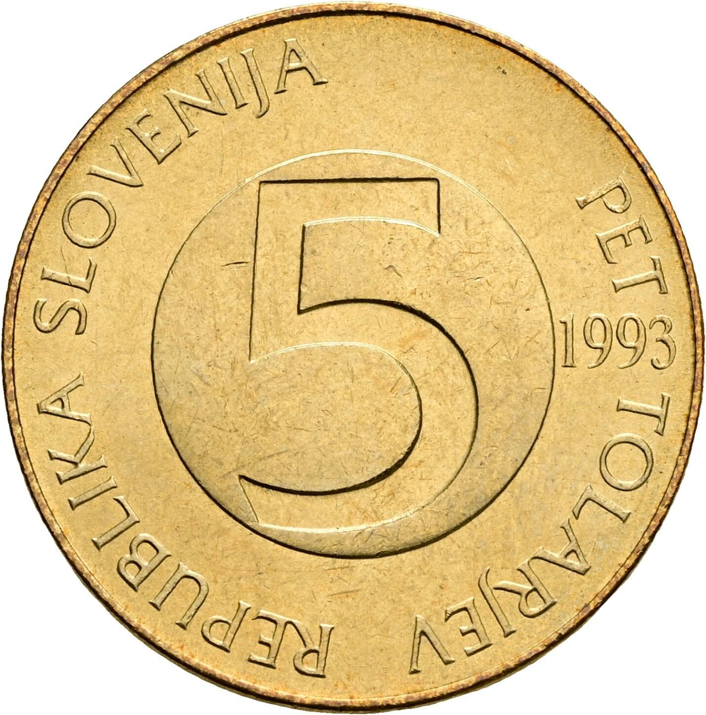 5 Tolarjev