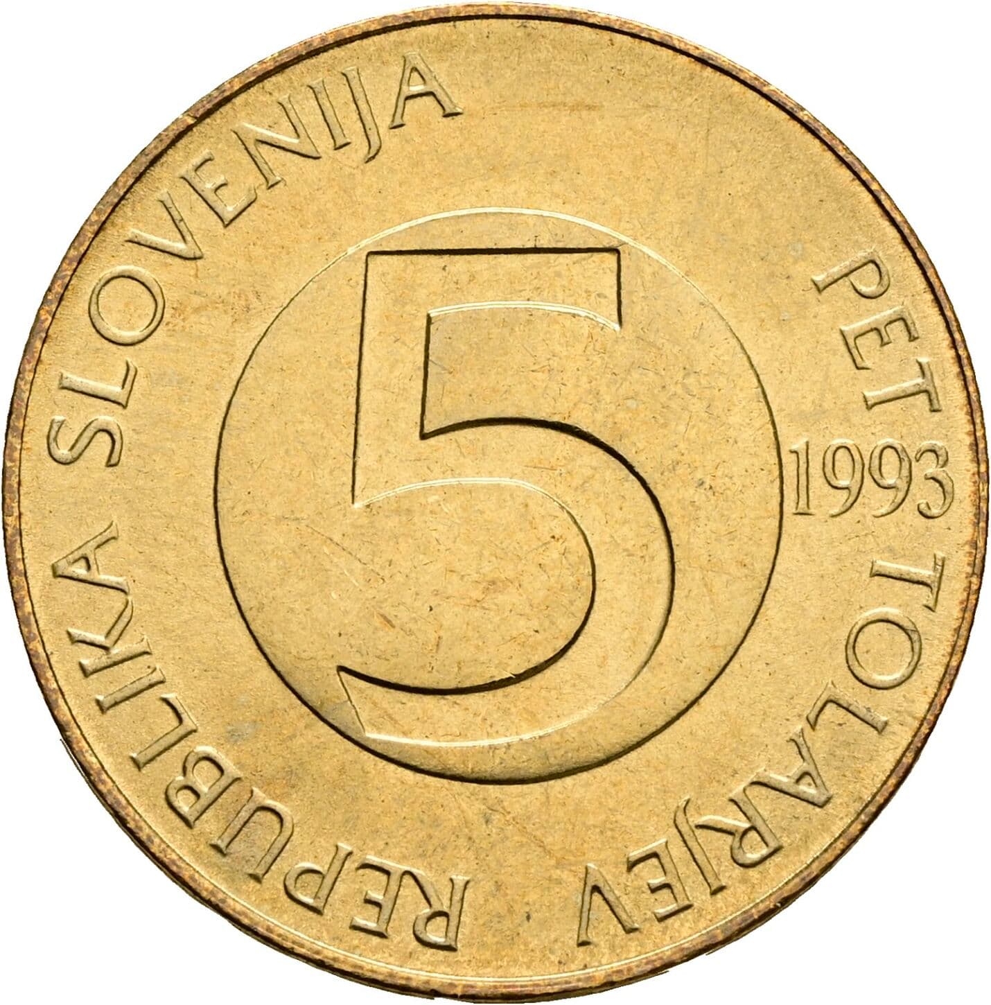 5 Tolarjev