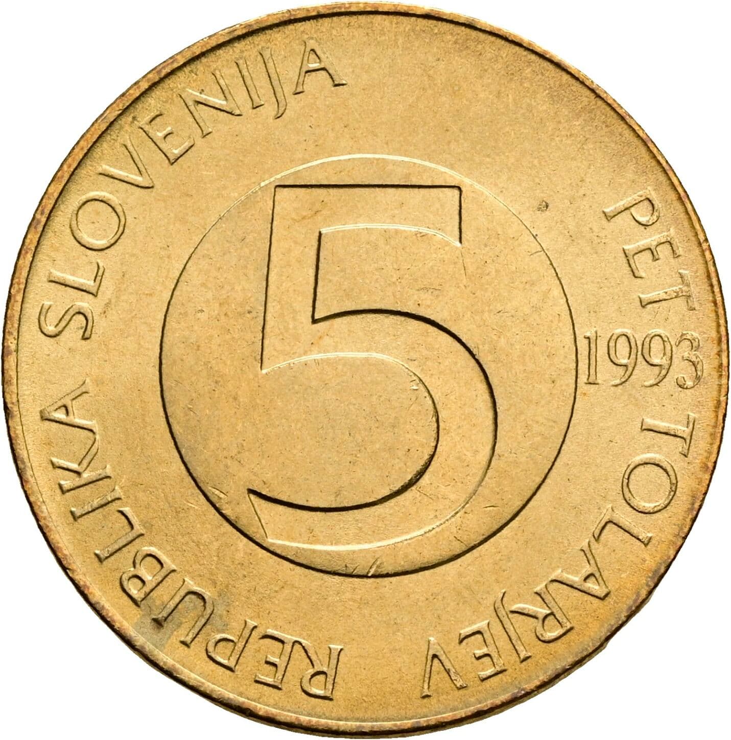 5 Tolarjev