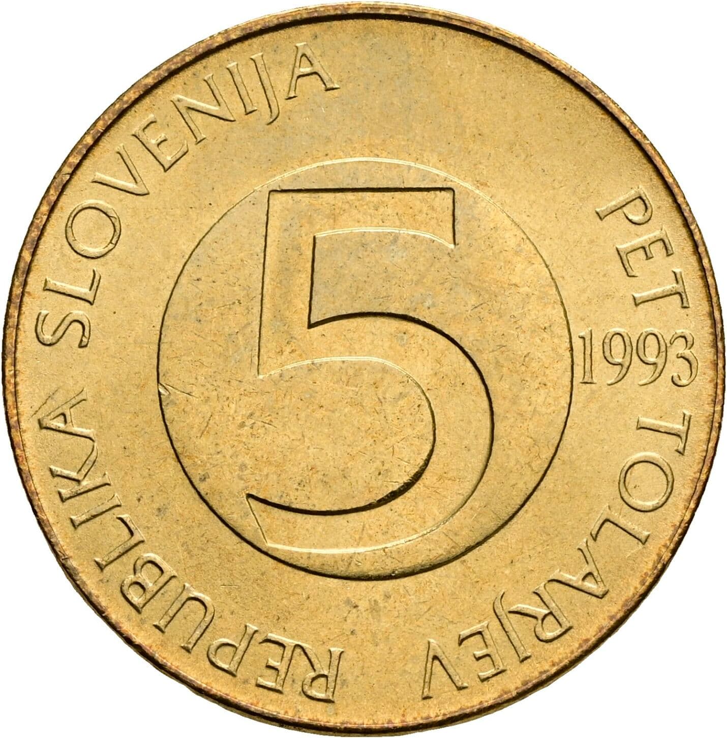 5 Tolarjev