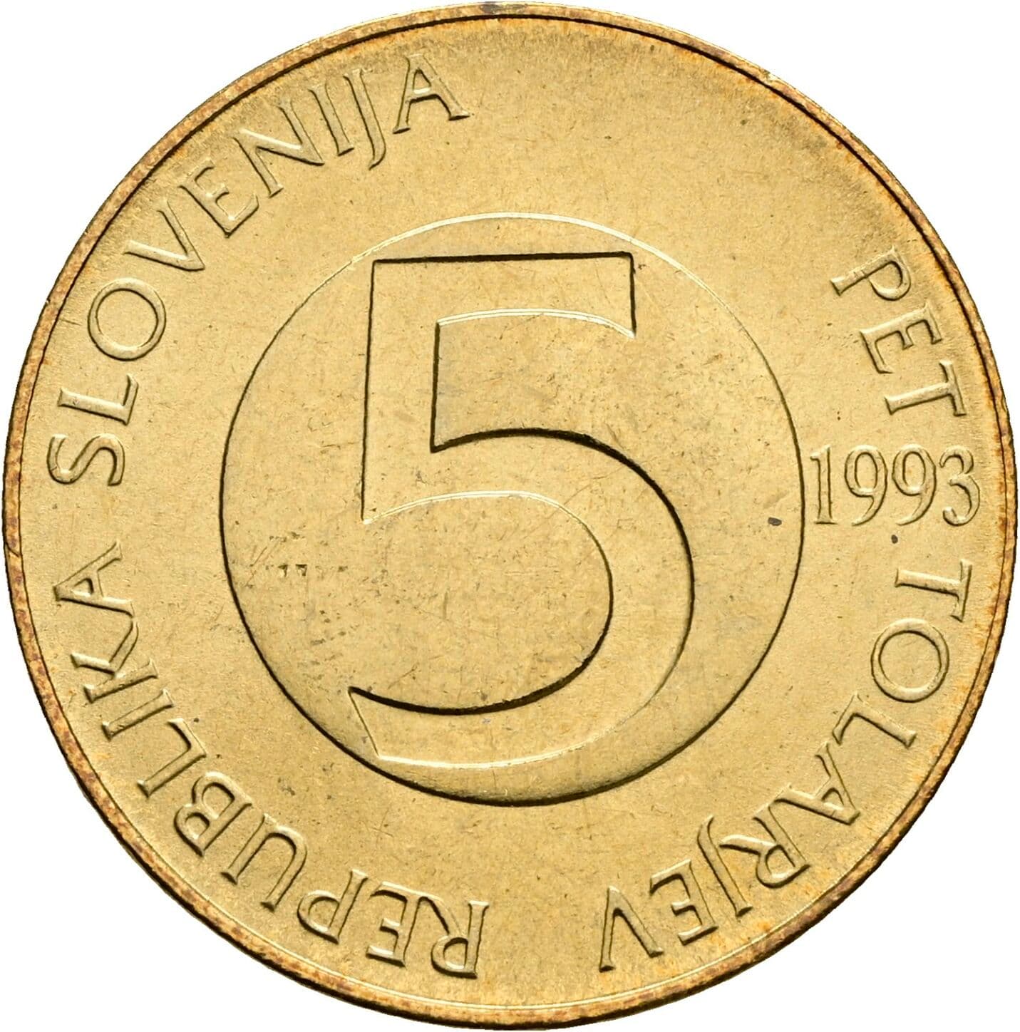 5 Tolarjev
