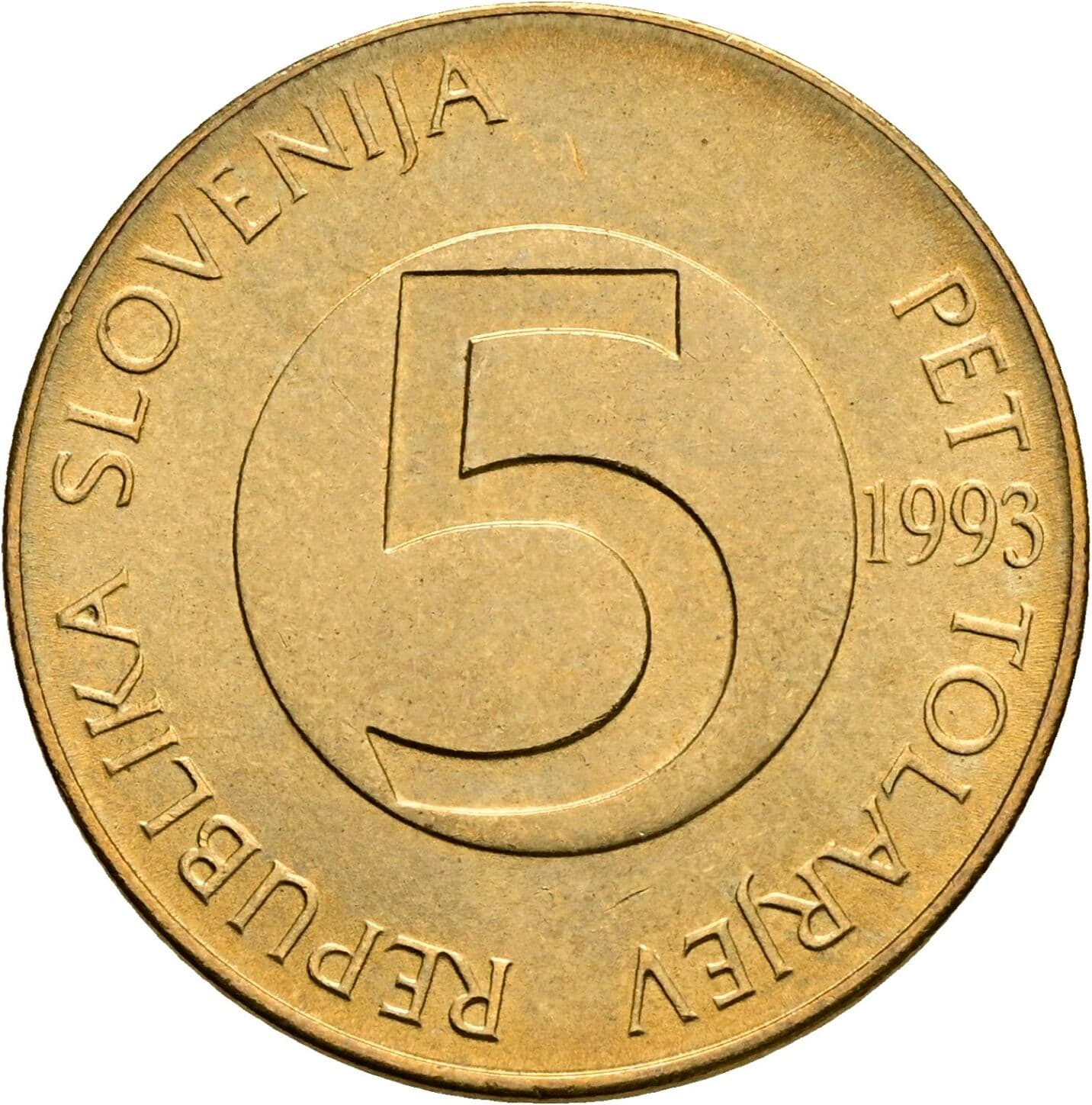 5 Tolarjev