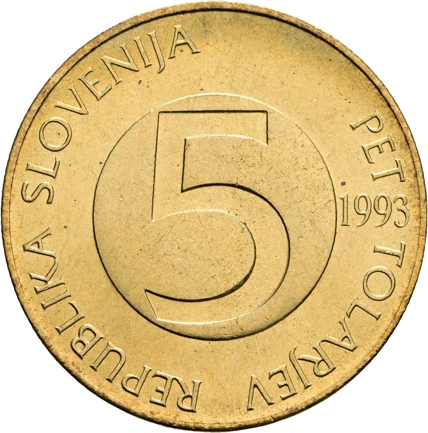 5 Tolarjev