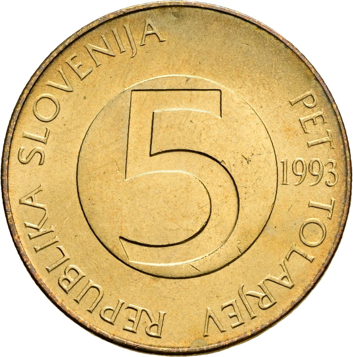 5 Tolarjev