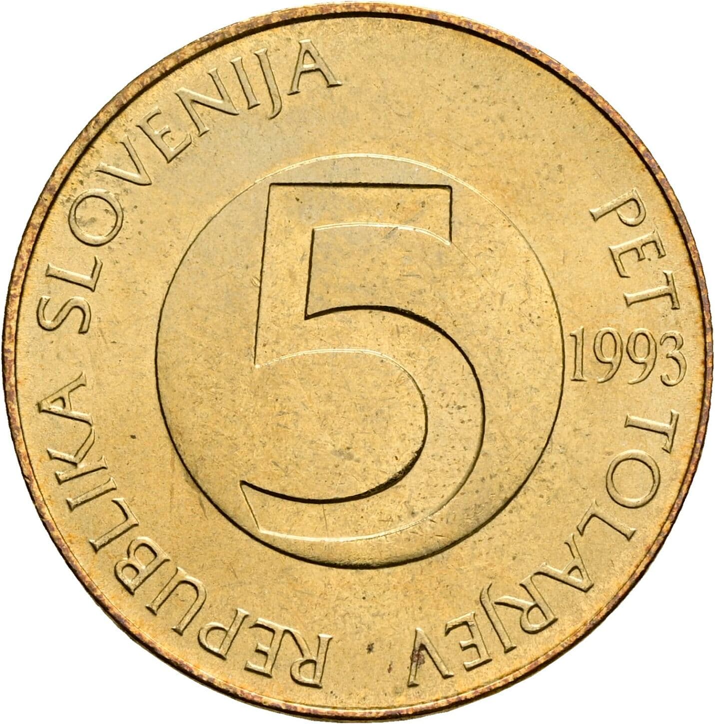 5 Tolarjev