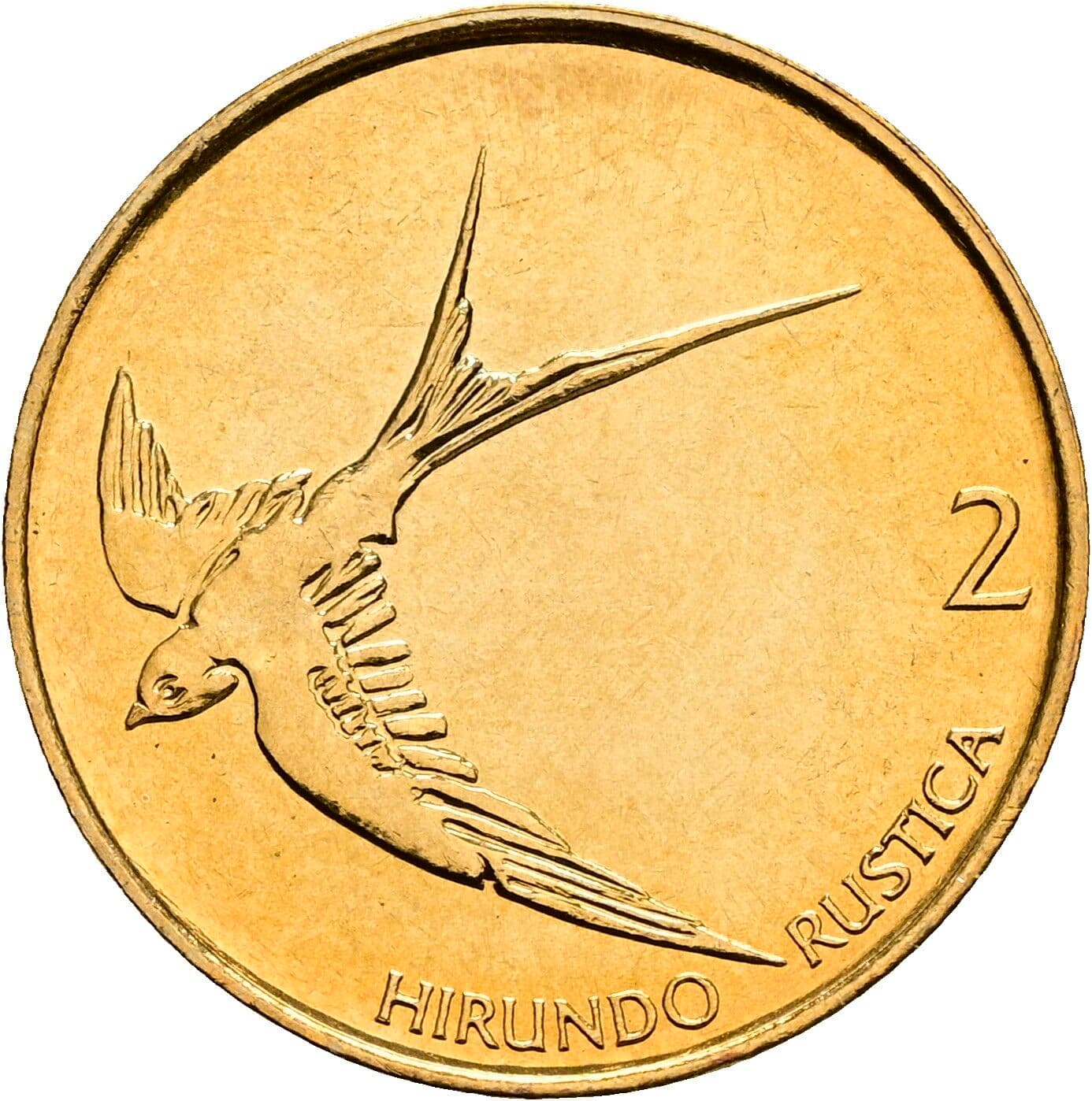 2 Tolarja 1992 – Rückseite