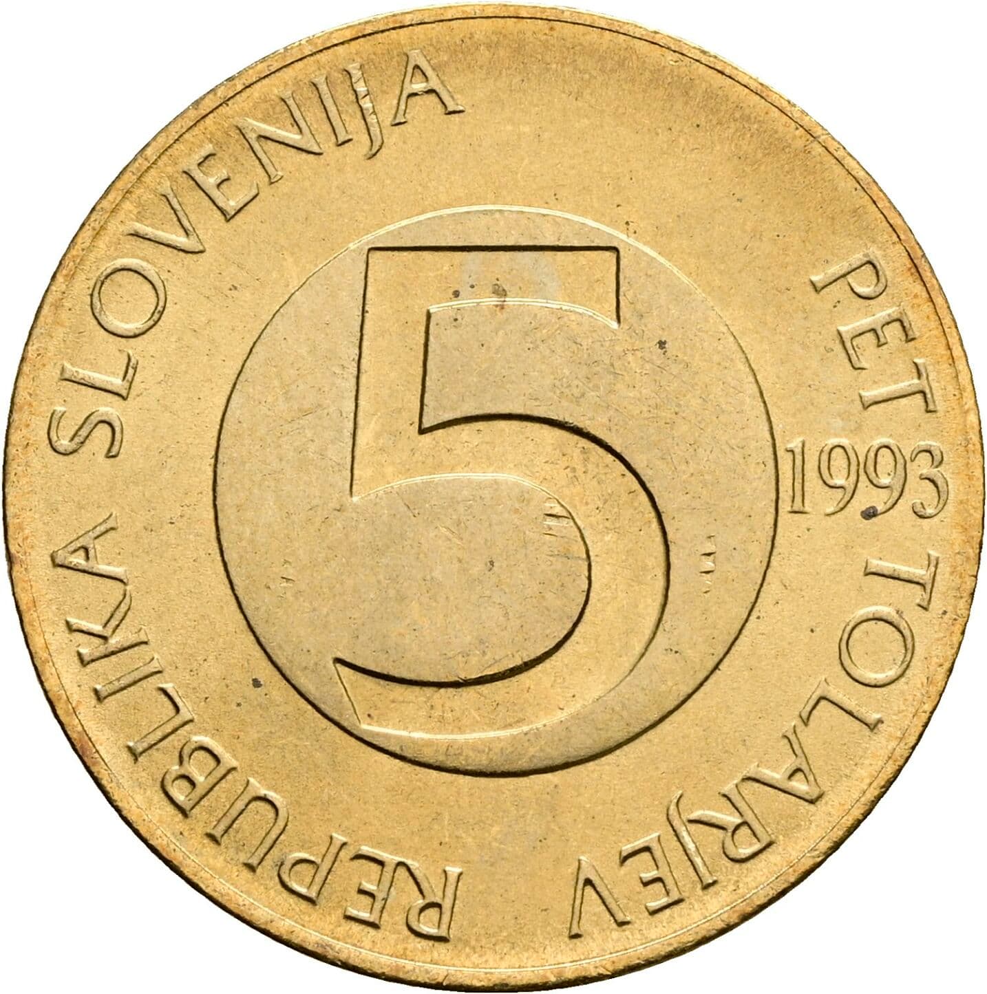 5 Tolarjev